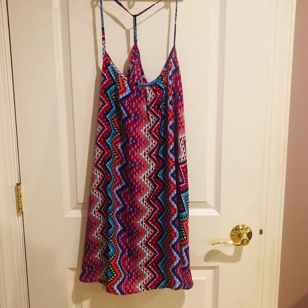 Flowy multi-color dress